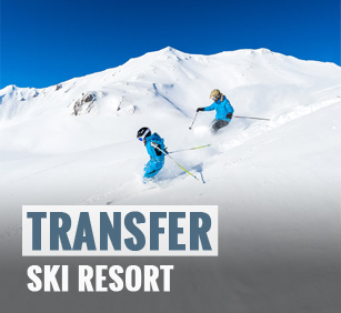 Taxi transfer ski resort