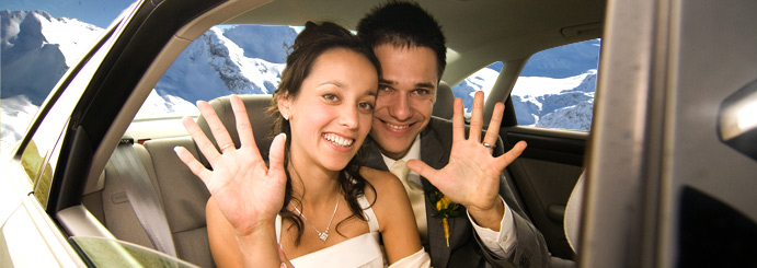 Taxis Nicolas, navette pour mariage à Val d'Isère en Savoie